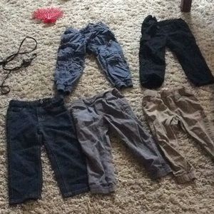 7 pair pants boys 3t